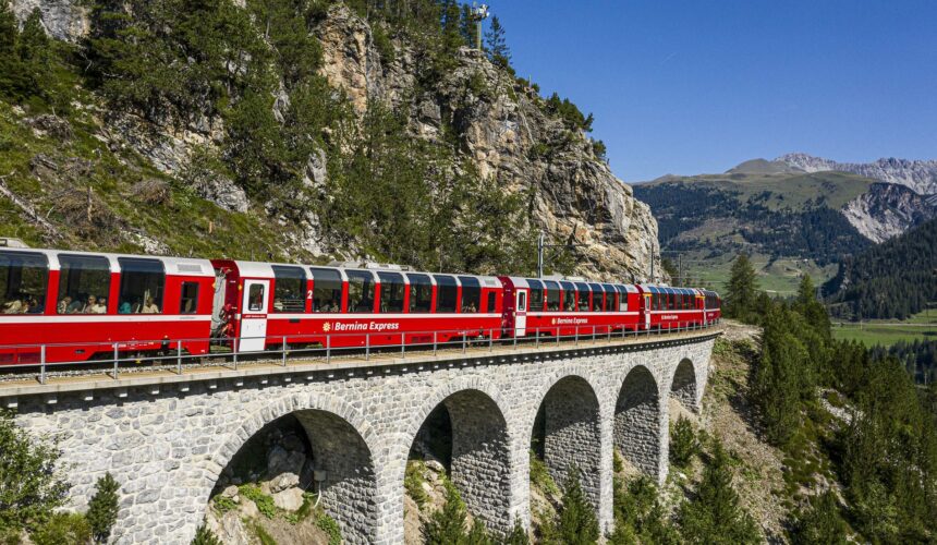 Bernina express treinreis zwitserland